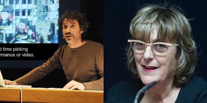 Conversations: Rabih Mroué/Aurora Fernández Polanco