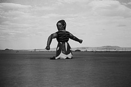 A photograph by Bill Brown at the Burning Man Festival, image of Punto de Vista International Seminar 2012 