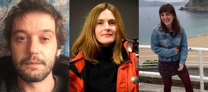 Alberto Gracia, Laida Lertxundi y Maider Fernández, cineastas candidatos de X Films 2020