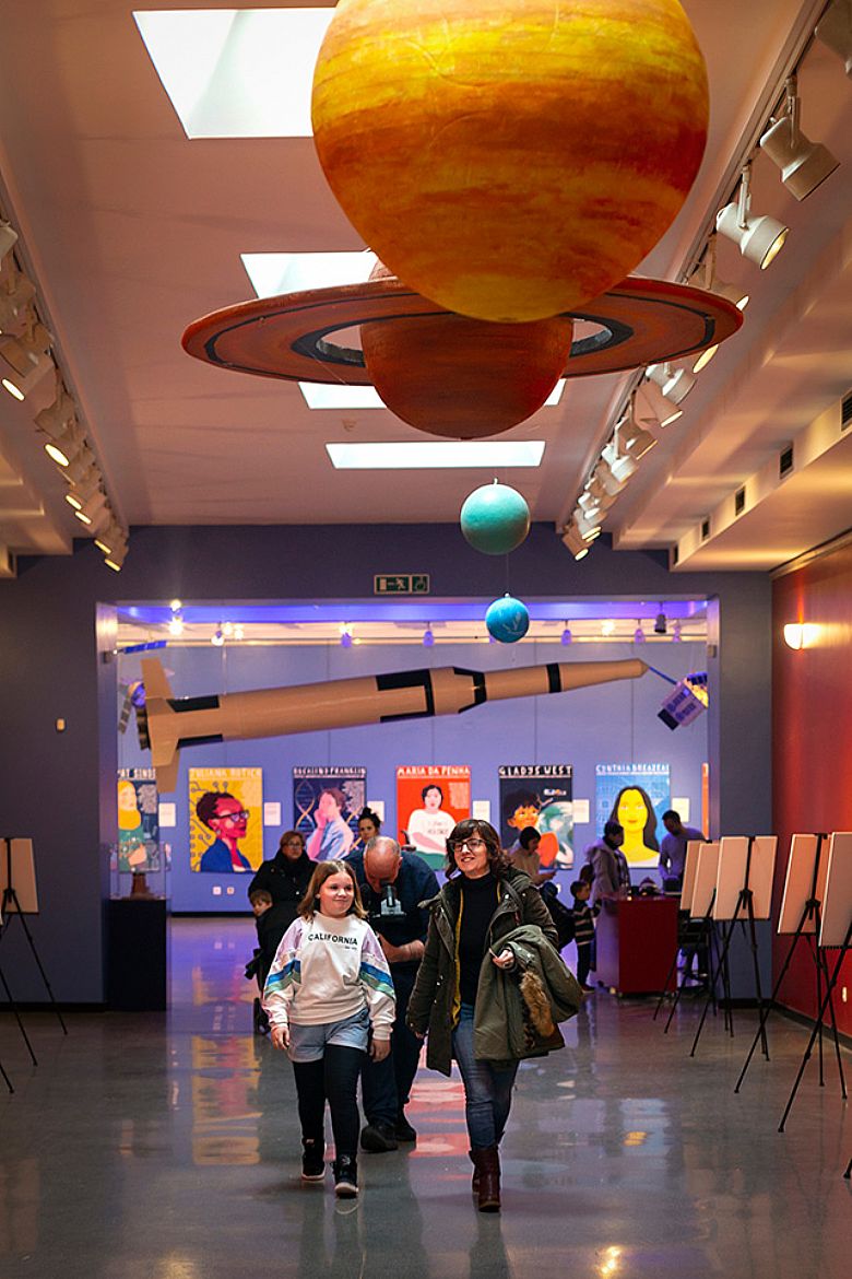 Proyección infantil en Planetario de Pamplona - Foto Txisti Punto de Vista