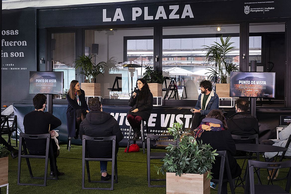  Conversaciones en La Plaza Punto de Vista 2021 © Txisti/Punto de Vista